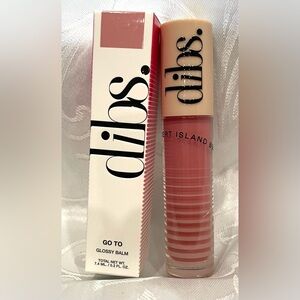 CLEARANCE! Dibs Effortless Pink Lip Gloss - Soft Pink. New in Box